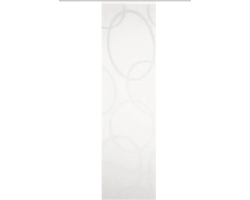 Panneau japonais Pinalo blanc laine 60x225 cm