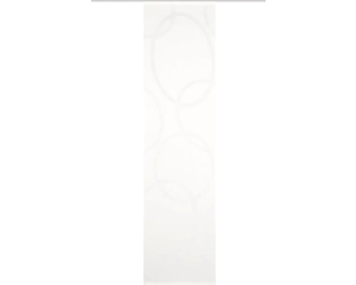 Panneau japonais Pinalo blanc laine 60x245 cm