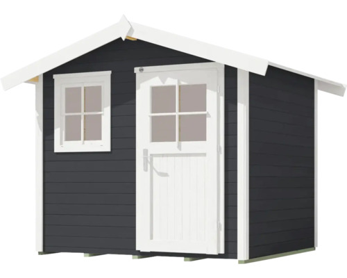 Gartenhaus aus Holz mit Fenster und Tür