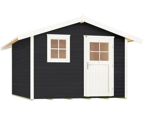 Gartenhaus aus Holz mit Fenster und Tür