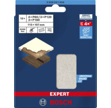 Bosch Expert Schleifgitter Set, Körnung P80, P120 und P180, Grösse 115x107 Millimeter