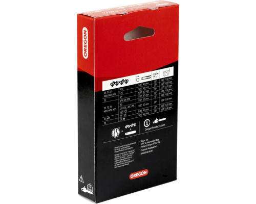 Emballage d''une chaîne de tronçonneuse Oregon