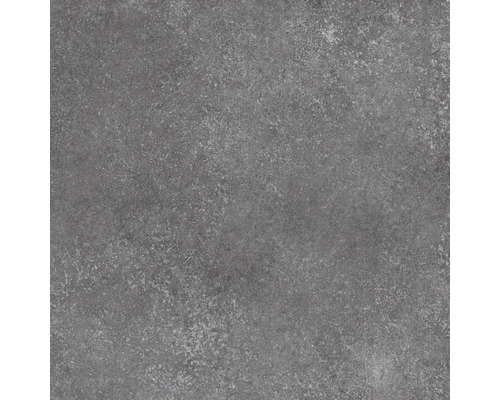 Carrelage de sol en grès-cérame fin Rubi gris foncé lxLxe 59.8x59.8x0.9 cm