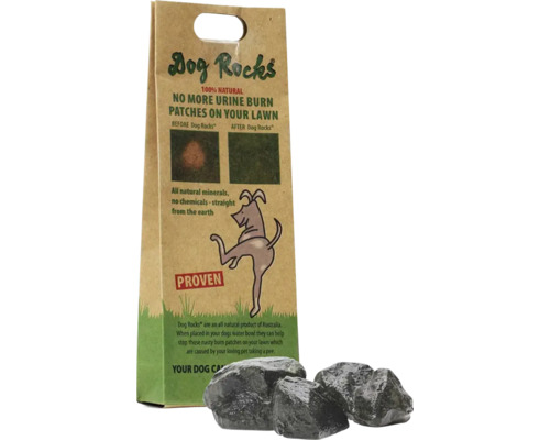 Dog Rocks pour réduire les taches d''urine sur la pelouse, minéraux naturels