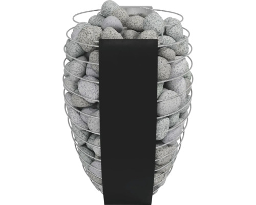 Poêle de sauna Roro R010 6 kW avec commande externe pour sauna finlandais Pierres de sauna dans un panier en fil de fer