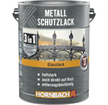 HORNBACH Metallschutzlack 3in1 glänzend weiss 2,5 l-thumb-1