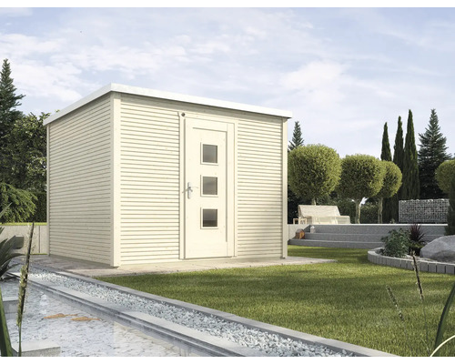 Abri de jardin weka abri design 413 T. 1 avec film de toit autocollant, plancher 260 x 260 cm nature Abri de jardin weka abri design 413 T. 1 avec film de toit autocollant, plancher 260 x 260 cm nature