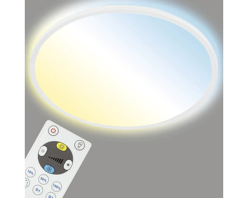 Plafonnier LED avec télécommande pour régler la luminosité