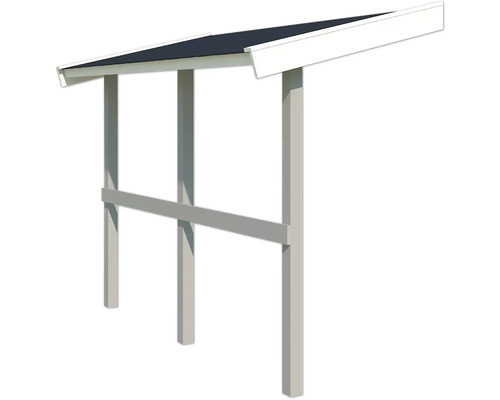 Abri à vélos en bois avec toit