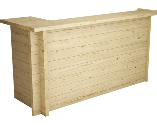 Bar en bois pour le jardin