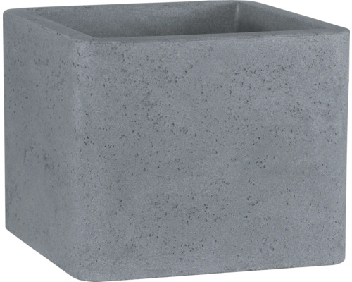 Blumentopf Geli Cube 29,5x29,5x28 cm betonfarbe hell