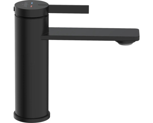 Mitigeur de lavabo noir pour la salle de bain