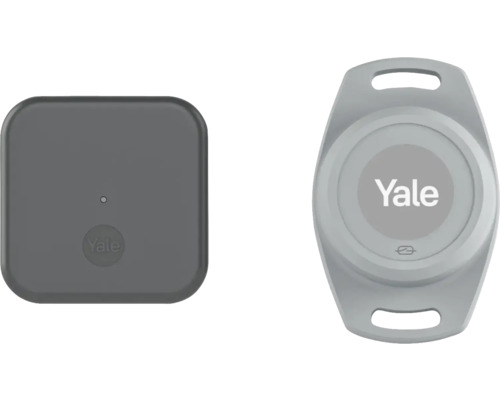 Ouverture de portail de garage Yale 0 ° 0 ° portée 10 m compatible Smart Home Bluetooth WLAN - gris