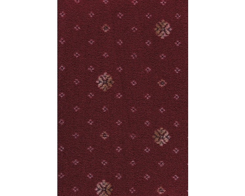 Spannteppich Velours Posada rot 400 cm breit (Meterware)