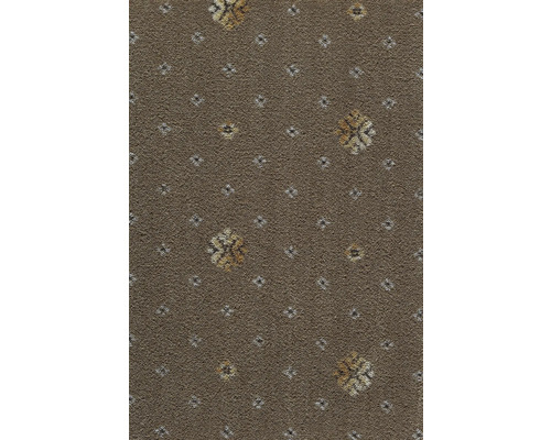 Moquette Velours Posada beige foncé 400 cm de largeur (au mètre)