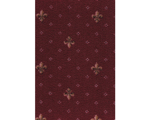 Spannteppich Velours Locanda rot 400 cm breit (Meterware)