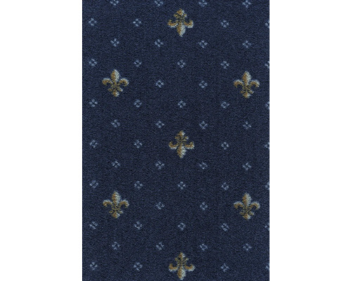 Moquette velours Locanda bleu marine largeur 400 cm (au mètre)