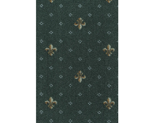 Spannteppich Velours Locanda grün 400 cm breit (Meterware)