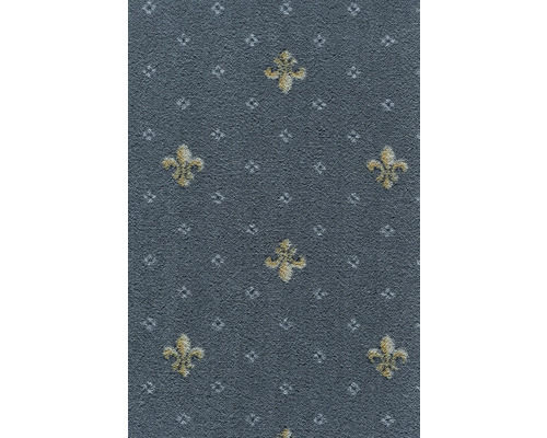 Spannteppich Velours Locanda maus FB95 400 cm breit (Meterware) Teppich mit Lilienmuster