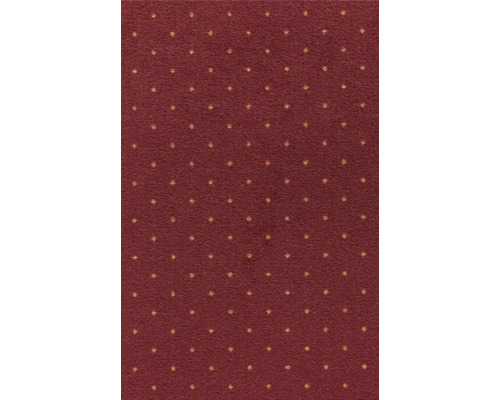 Moquette velours Aktua rouge largeur 400 cm (au mètre)