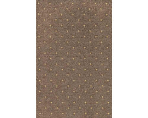 Moquette velours Aktua marron largeur 500 cm (au mètre)