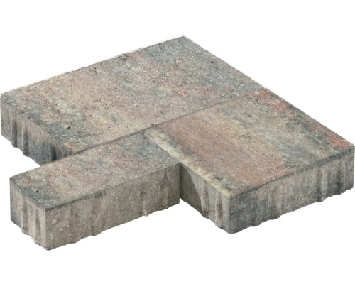 Pavé en béton en forme de L pour l''aménagement paysager