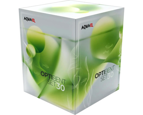 Verpackung des AquaEl Opti Bent Set 30 Aquariums