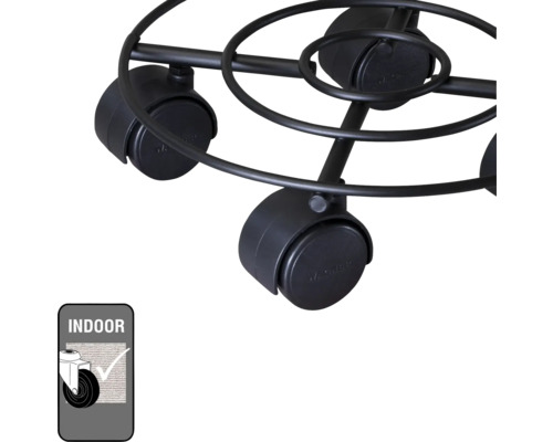 Support à roulettes pour une utilisation en intérieur