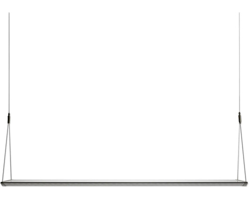 Suspension LED avec câbles en acier