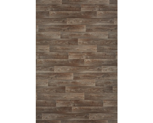 PVC-Boden Puccini Holzdielenoptik braun FB846 Dielen 14x100 cm 400 cm breit (Meterware) Verlegtes Vinylparkett mit Holzoptik.