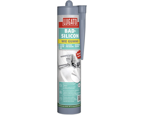 Silicone Lugato « Comme du caoutchouc » anthracite de 310 ml