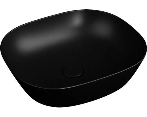 Vasque à poser noire en céramique