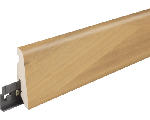 Plinthe avec fixation à clip