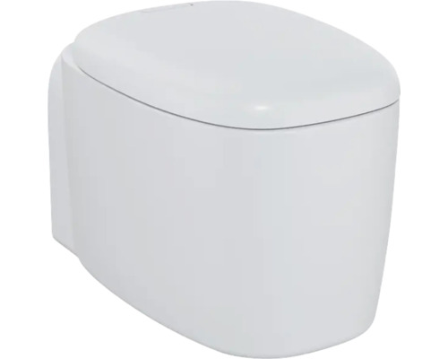 Wandhängendes WC aus Keramik mit Spülkasten