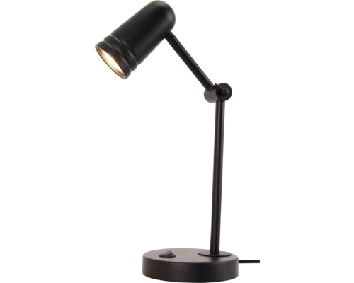 Lampe de table Spero 1xGU10 8 W noir