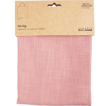 Sac fourre-tout rose avec le label Oeko-Tex Standard 100