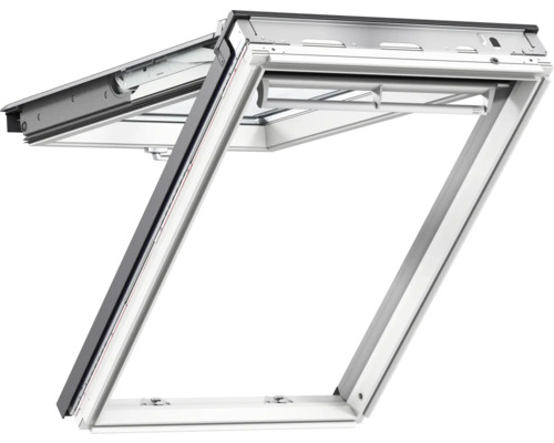Dachfenster mit geöffnetem Rahmen