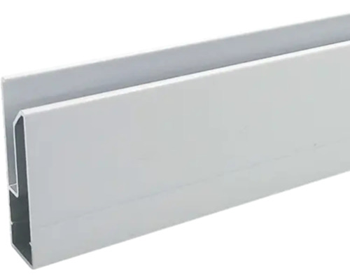 Profil de guidage latéral SOLUNA stores sur mesure montage mural blanc