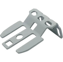 SOLUNA Montageträger universal Metal Welle 30 mm grau