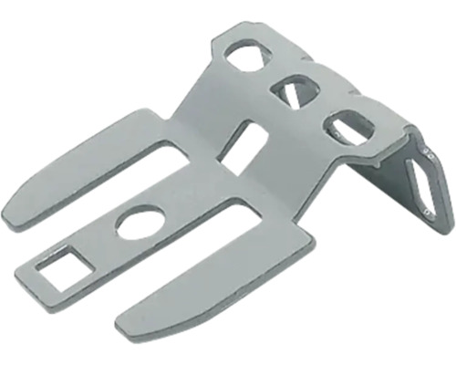 SOLUNA Montageträger universal Metal Welle 30 mm grau