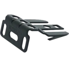 SOLUNA Montageträger universal Metal Welle 30 mm schwarz
