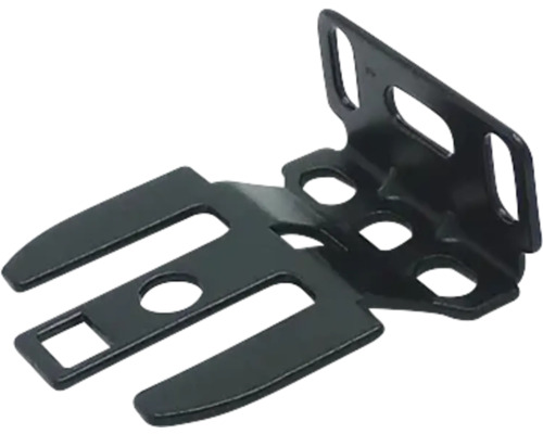 SOLUNA Montageträger universal Metal Welle 30 mm schwarz