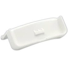 SOLUNA Schraubabdeck-Kappe Welle 30 mm weiss
