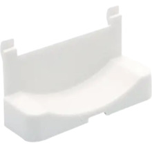 SOLUNA Schraubabdeck-Kappe Welle 30 mm weiss