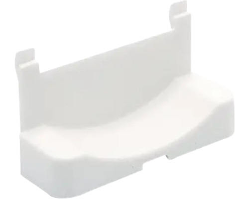 SOLUNA Schraubabdeck-Kappe Welle 30 mm weiss