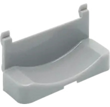 SOLUNA Schraubabdeck-Kappe Welle 30 mm grau