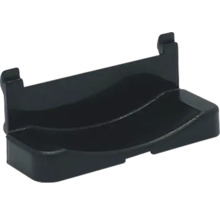 SOLUNA Schraubabdeck-Kappe Welle 30 mm schwarz
