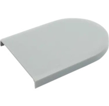 SOLUNA Endkappe für Montageträger Welle 42/50 mm grau