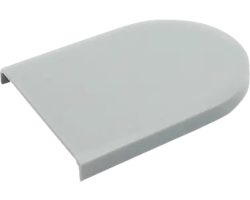 SOLUNA Endkappe für Montageträger Welle 42/50 mm grau