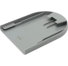 SOLUNA Endkappe für Montageträger Welle 42/50 mm grau